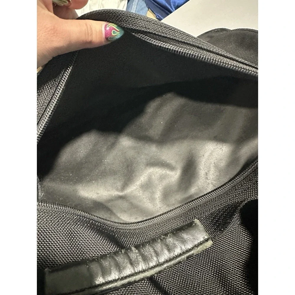 North Face Black Messenger Bag Laptop Strap & Handles